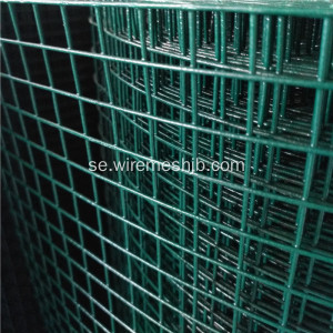 Mörkgrön PVC Belagda Svetsade Wire Mesh Rolls